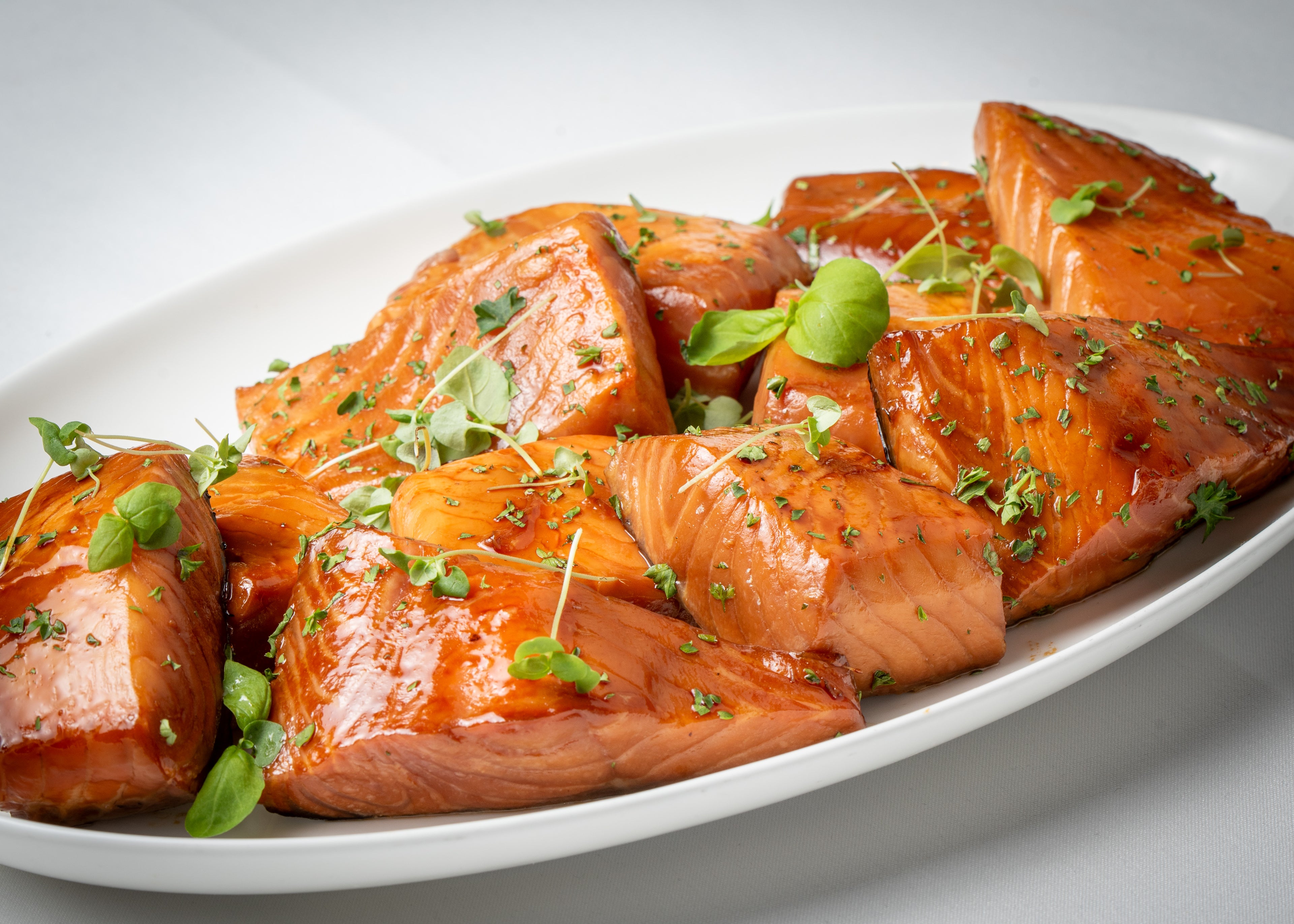 4 oz Maple-Glazed Salmon